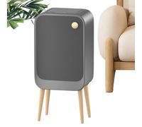 Cestino Intelligente | Smart Con Coperchio 20 Litri - Secchio Elettrico Con Gambe Alte E Apertura Laterale Per Casa Ufficio Bagno Cucina