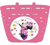 Cestino Minnie Mouse per bicicletta da bambina, in palstica di colore rosa - Brico43-1486