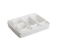 Cestino Multiuso Dem Plastica 34 x 28 x 6 cm 9 Pezzi [9 Unità]