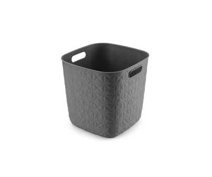 Cestino multiuso Softex basket Cube grigio Grigio