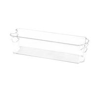 Cestino organizer per frigorifero - | Organizzatore da cucina, contenitore trasparente | Cestino a cassetto per armadietto, dispensa impilabile per armadietto da appoggio, bevande, cibo in scatola, ce