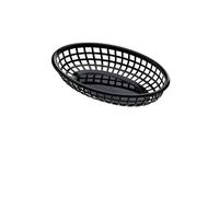 Cestino Ovale Americano Leone - 27,5x17,5x4 cm - T0509 (Nero Conf. 12)