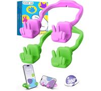 Cestino pasquale Stuffers Essentials per adolescenti, ragazze, ragazzi e bambini, supporto per telefono cellulare: aggiornamento regolabile segno di pace pollice pigro supporto per telefono per