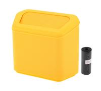 Cestino per auto appeso alla portiera Cestino in plastica Giallo 1 pz