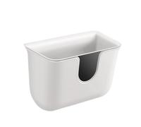 Cestino per auto - mini 'auto - della spazzatura per portatile | ABS FOLORE INIERE I GARBAGGIO CARBAGGIO COSTALLA A DOPPIO CAPIO | Secchio di stoccaggio posteriore del sedile pe