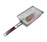 Cestino per barbecue per barbecue, cestino portatile per pesce e verdura