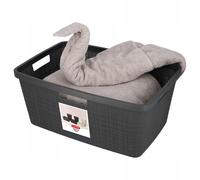 Cestino per biancheria - Curver - Juta - 46 L - Grigio