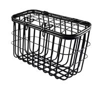 Cestino per bici cestino posteriore con coperchio in ferro di copertura premium