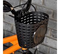 Cestino per bici portatile da 2 pezzi Cestino anteriore in plastica Cestino per