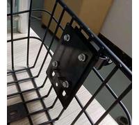 Cestino per bici Supporto fisso Supporto per stelo resistente alla ruggine