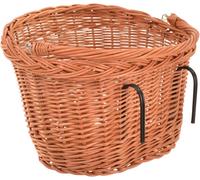 Cestino per Bicicletta Anteriore di Vimini da Manubrio Rimovibile Willow