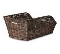 Basil Cento Rattan Look Wsl Rear Basket Marrone Brown