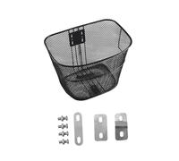 Cestino per bicicletta Cestino anteriore in metallo per manubrio per