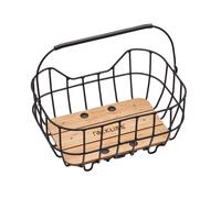 500114 Racktime Bask-It Breeze Cestino Incl. Snapit-Adapter Nero