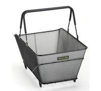 Cestino per bicicletta con adattatore snapit Tubus Racktime baskit trunk Noir