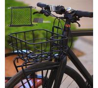 Cestino per bicicletta, portapacchi anteriore e posteriore in lega di