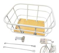 Cestino per biciclette, 14.2x12.6x7, 9 pollici di capacità & cestino ebike posteriore, portaoggetto