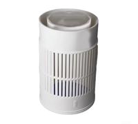 Cestino per compostaggio interrato in PVC con coperchio sicuro e ventilatore, allevamento di vermi da esterno per riciclaggio dei rifiuti della cucina, decomposizione rapida del terreno da giardino