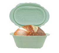 Cestino per cottura a lievitazione naturale - Cestino per la prova del pane in silicone | Cestino pieghevole per la lievitazione del pane per la casa, i fornai e la panificazione (multicolore)