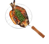 Cestino per di fuoco all'aperto - impugnatura touch fresca, costruzione in acciaio duratura a lunga durata ergonomica, utensile da cucina compatta | Pentole da campeggio per preparare toast al