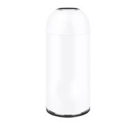 Cestino per esterni Cestino Commerciale Pattumiera Open Top Dome Cestino Commerciale In Metallo Cestino Per Hotel Mall Caffè Pattumiera All'aperto 48L Albergo Cestino della spazzatura