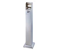 Cestino per esterni, posacenere ignifugo con design impermeabile per lo smaltimento delle sigarette e la prevenzione degli incendi