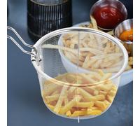 Cestino Per Friggere Cestello X Frittura Filtro Della Friggitrice Di