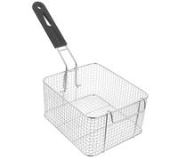 Cestino per friggere con manico ergonomico in robusto acciaio inox per cucinare