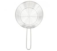 Cestino per friggere in acciaio inox con manico per patatine fritte pollo resistente al calore essenziale da cucina