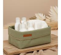 Cestino per il cambio Pure Olive grande | Little Dutch