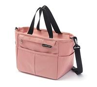 Cestino per il pranzo, borsa da pranzo isolata, mini borsa per il pranzo termica e impermeabile, borsa termica per il pranzo portatile, borsa per picnic, scuola/ufficio (rosa)