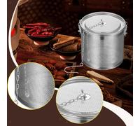 Cestino per Infusore Da Tè in Acciaio Inossidabile con Gancio a Catena, Piccolo