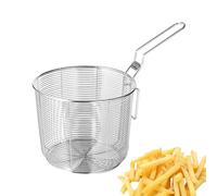 Cestino per la frittura - Cestino per friggere, Cestini per friggere patatine fritte | Minii Cestino per servire il colino, set di cestini per friggere fast food per patatine, gamberetti, pasta e