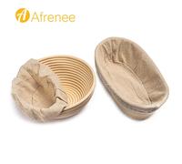 Cestino per la lievitazione del pane in rattan Cestino per il pane Ovale per la fermentazione della pasta di vimini in rattan Banneton a lievitazione naturale