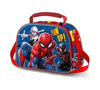 Cestino per la Merenda Spider-Man Azzurro 20 x 26 x 10 cm
