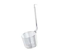 Cestino per la pasta con design a rete in acciaio inox con manico, 14 x 10 cm, cestino per cucina e ristorante, colore argento