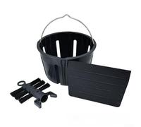 Cestino per la pulizia TM5 per TM6 Steamer Accessori con manico in acciaio inossidabile, spazzola in PBT e deflettore progettato per un uso efficiente dell'acqua e una pulizia profonda