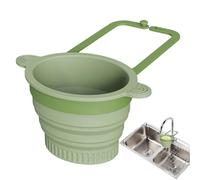 Cestino per lavello da cucina, accessorio pieghevole in silicone da parete, per lavello da cucina, per insalata e frutti di bosco, per la pulizia, la preparazione della cucina, il campeggio, il