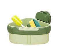 Cestino per lavello - Filtro da cucina resistente con coppa di aspirazione, raccoglitore multiuso per rifiuti alimentari | Dish Scrubber Holder, rete di lavaggio frutta verdura per casa ristorante