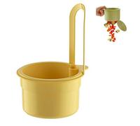 Cestino per lavello - Rubinetto sospeso per rifiuti alimentari con base push-to-dump e base staccabile, filtro autopulente per lo scarico della cucina per uno smaltimento facile e senza disordine