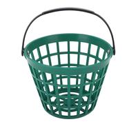 Cestino per Palline da Golf, Contenitore per Palline da Golf Leggero e Impilabile in Plastica Nylon Verde con Manico di [品牌名], per Campi da Golf e Driving Range, 1 Pezzo (Può contenere fino a 50