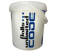 Cestino per palline da tennis Balls Unlimited Code Blue Bucket (PUSTE WIADRO) - Bianco