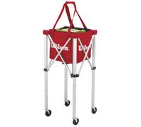 Cestino per palline da tennis Wilson Tennis Teaching Cart 150 - Rosso