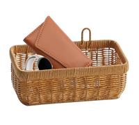 Cestino per pascoli marini - Cestino in rattan | Baskett di stoccaggio in | Cestini organizer in tessuto di storages in rattan per armadio di stoccaggio