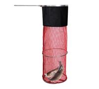 Cestino per pesci prigionieri - Pesci - Borsa galleggiante per cestino da pesca, attrezzatura da pesca, rete pieghevole, protezione del pesce, gabbia per pesce, accessori per kayak, rete forte e