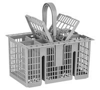 Cestino per posate per cestello inferiore, 22,5 x 21 x 16 cm, per Hotpoint, Indesit, Whirlpool Bauknecht Ikea 488000386607,99673-8729, C00257140, C00386607