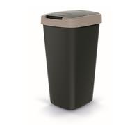Cestino per rifiuti con sportello 25 l grande plastica vari colori