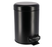 Cestino per rifiuti Core 3L in metallo nero