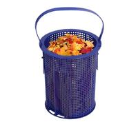 Cestino per skimmer, 17 x 13 cm, cestino di ricambio per piscina, mini filtro rimovibile, robusta trappola per detriti per famiglia, adolescenti e amici