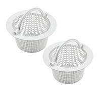 Cestino per skimmer fuori terra, ricambio per HydroSkim 513330 e Hayward SP1091WM Dyna-Skim, in plastica bianca